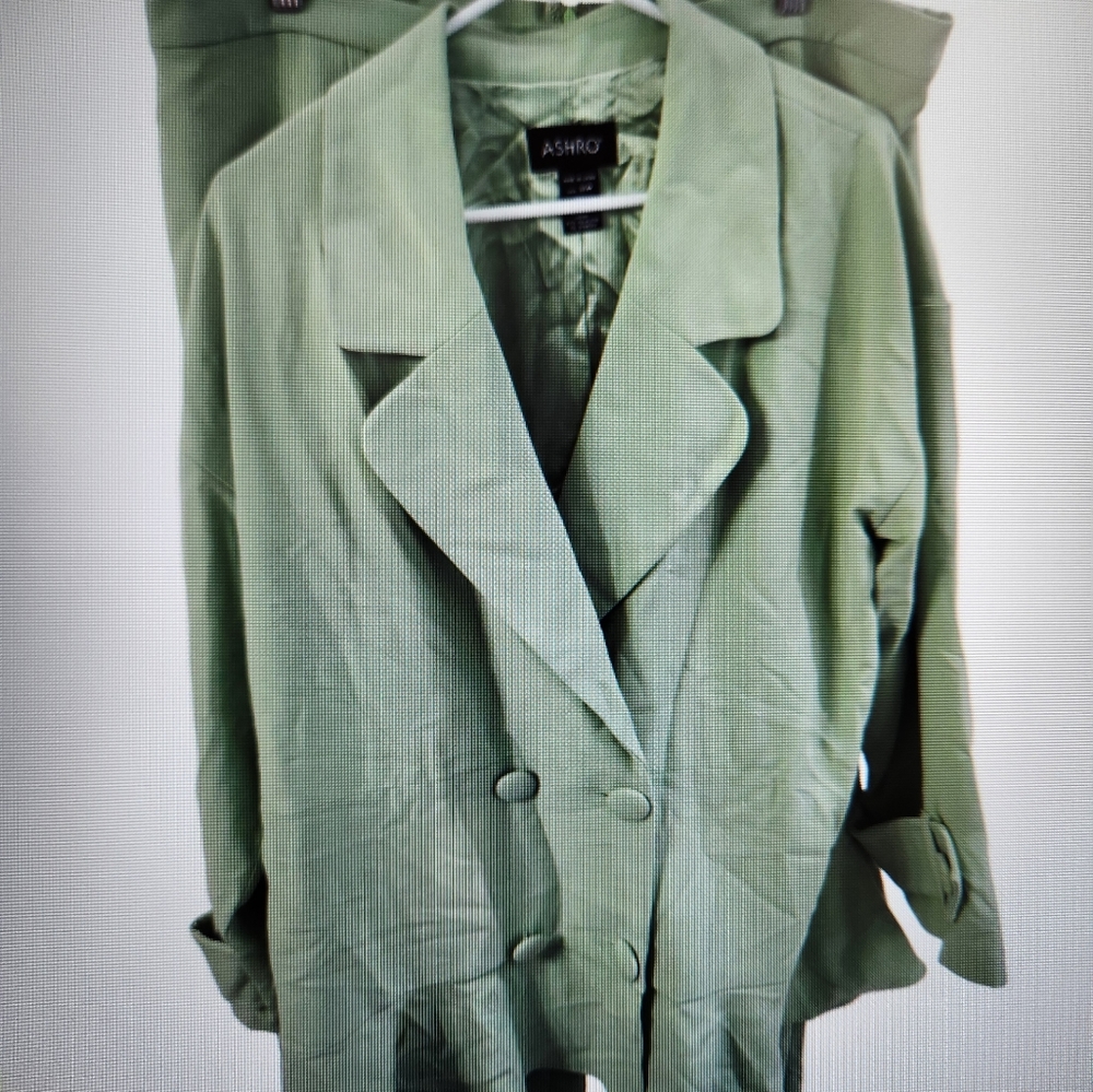 Spring Green Pantsuit
